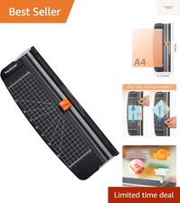 Small Paper Trimmer, Portable Paper Cutter for Label, Origami, Card, Photo, C...