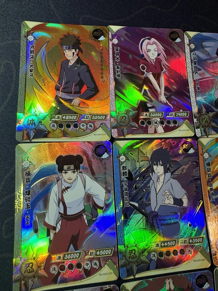 Naruto Shippuden Naruto Character Collectible TCG 12 x Kayou Licensed Cards SSR - Image 2 of 4