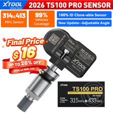XTOOL TS100 Metal TPMS Sensor Tire Pressure M...