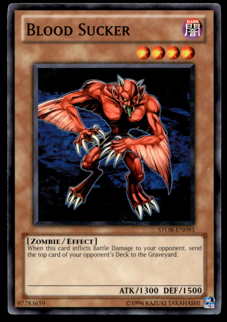 Blood Sucker - STOR-EN093 - YuGiOh | Buy 1 Get 2 Free 