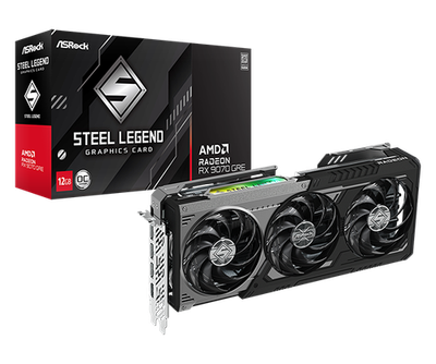 ASROCK Radeon RX 9070 GRE Iron Legend Dark 12GB OC | eBay