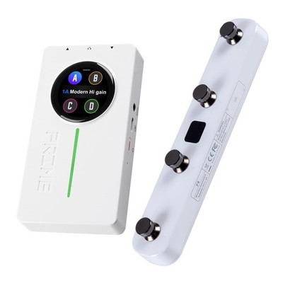 MOOER Prime P2 Intelligent Guitar Multi Effects Pedal Headphone Amp White