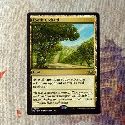 #ad Exotic Orchard 0360 Commander: Tarkir: Dragonstorm Regular Rare MTG Card NM $1.79