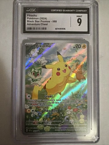 Pikachu 088 Black Star Promo CGC 9 Pokemon