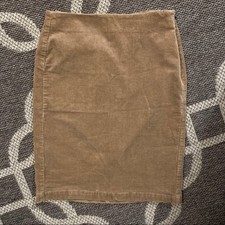 Old Navy Vintage Corduroy Pencil Skirt Tan