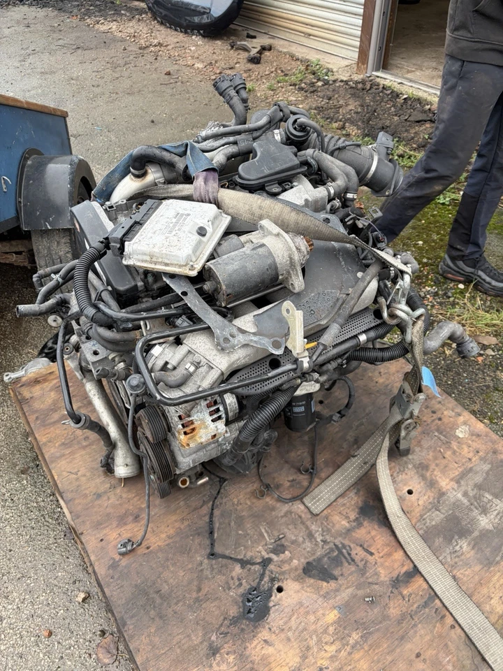 Complete 1.8 Turbo TT Engine VW Golf 2005 Running Perfect Condition - Image 2 of 3