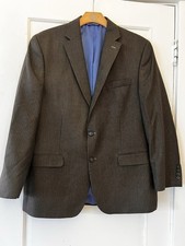 CHAPS RALPH LAUREN Men  s Size 46 Blazer Sport Coat Suit Jacket Brown