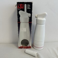 ISI Supreme Whip Stainless Steel Whipper Whipped Cream Dispenser .5 L