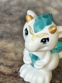 Lego Elves White/Trans Light Blue Baby Dragon Estari 41180 Ragana&rsquo;s Castle