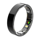 Smart Ring Fitness Tracker Display Screen Heart Rate SPO2/BP Sleep Monitoring 