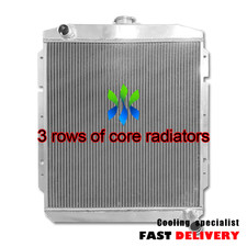 3rows Aluminum Radiator For Buick Special Super Roadmaster Wchevy V8 1950-1952