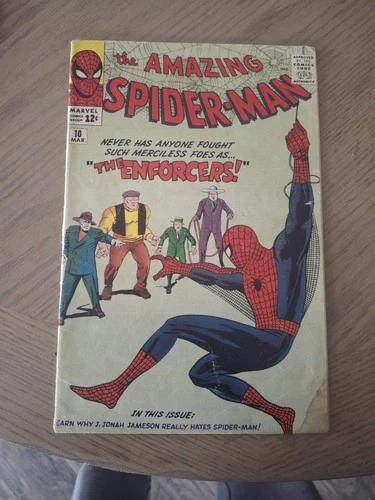 Amazing Spider-Man #10 Marvel 1964 CGC 4.5 (VERY GOOD +) 1st app the Enforcers !