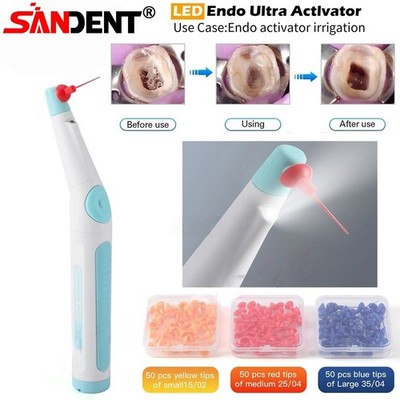 Dental Endo Ultra Sonic Activator Root Canal Ultrasonic Irrigator +150pcs Tips