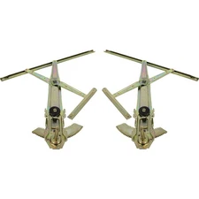 Manual Window Regulator Set For 1996-2000 Honda Civic Front 2-Door Coupe