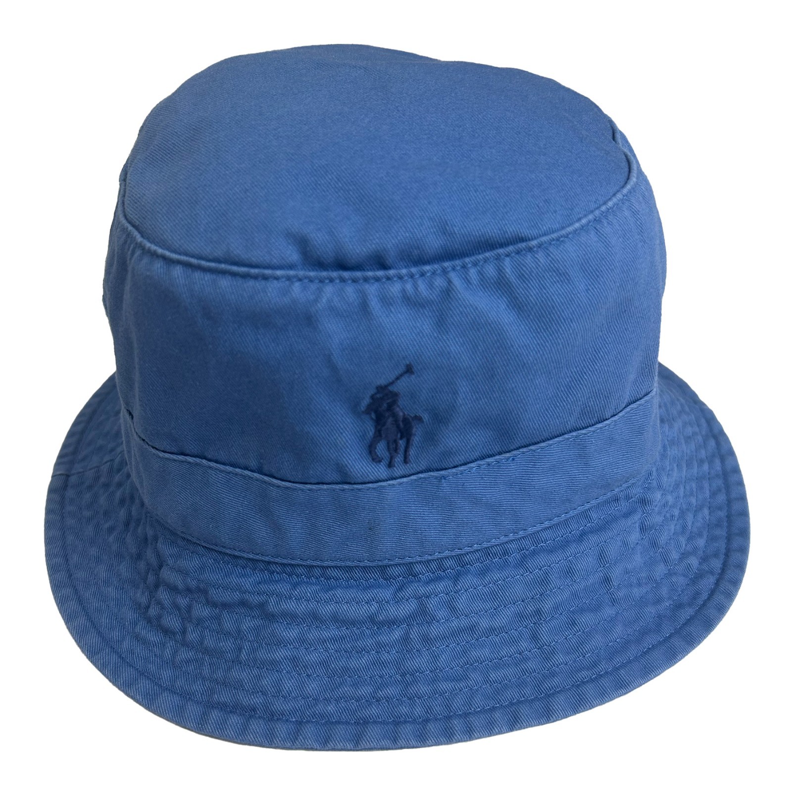 Polo Ralph Lauren Cappello a secchiello safari tinta unita Blu (pony navy) Taglia: L XL