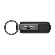 Chevrolet Black Logo Pu Leather Black Metal Key Chain Chevrolet Black Logo Pu Leather Black Metal Key Chain