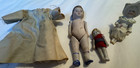 New ListingLot of 3 antique Bisque Boy & Girl Dolls