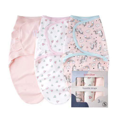 Swaddle Blanket, Baby Swaddle Wrap for Newborn and Infant, Small(0-3M) Horse - Picture 2 of 7