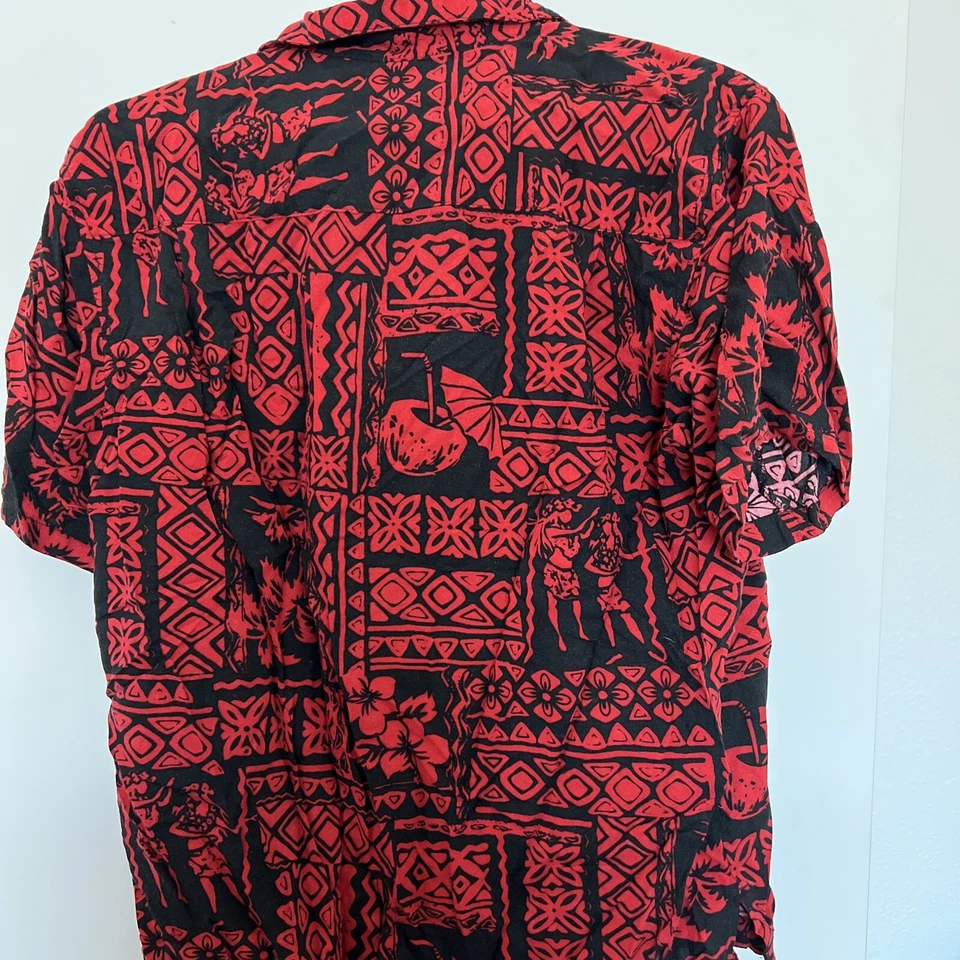 Panama Jack mens short sleeve Hawaiian shirt size large - Image 2 of 3