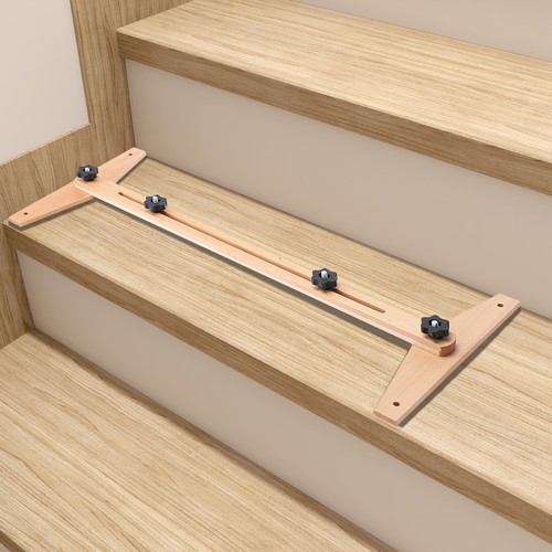 Stair Tread Template Tool,Stair Tread jig, Stair Tool,Stair Tread Measuring Tool - 第 1/12 張圖片
