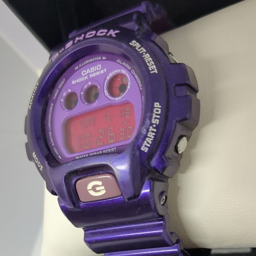 Casio G-Shock DW-6900CC-6JF Purple Digital Crazy Color Watch from Japan Tested - Picture 2 of 8