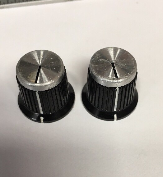 (2) Vintage Antique Radio, Equipment Knobs Used Nice eBay