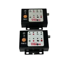 Lot of 2 Safety Vision 41-PANIC Emergency Alert Modules IR Sensor Panic Button