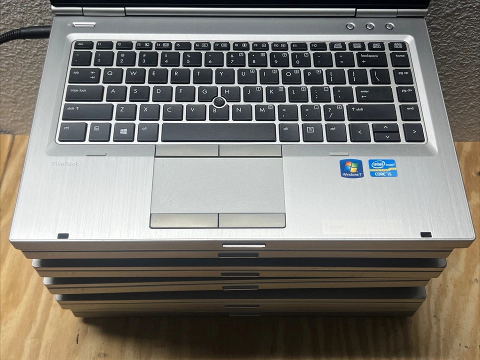 Lote De 6 Laptop HP EliteBook I5 -3320M 14" Core i5 8GB RAM 256GB Windows 7 Foto 2 de 4