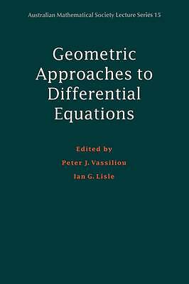 Geometrische Ansätze zu Differentialgleichungen Vassiliou Lisle Taschenbuch