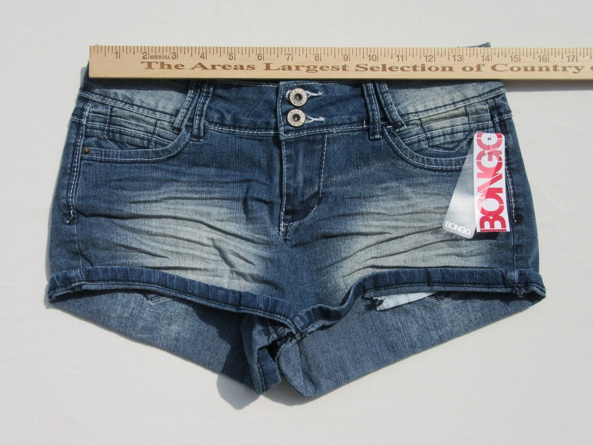 Vintage Ultra Classic Jean Shorts with Waist Cincher in Back - L