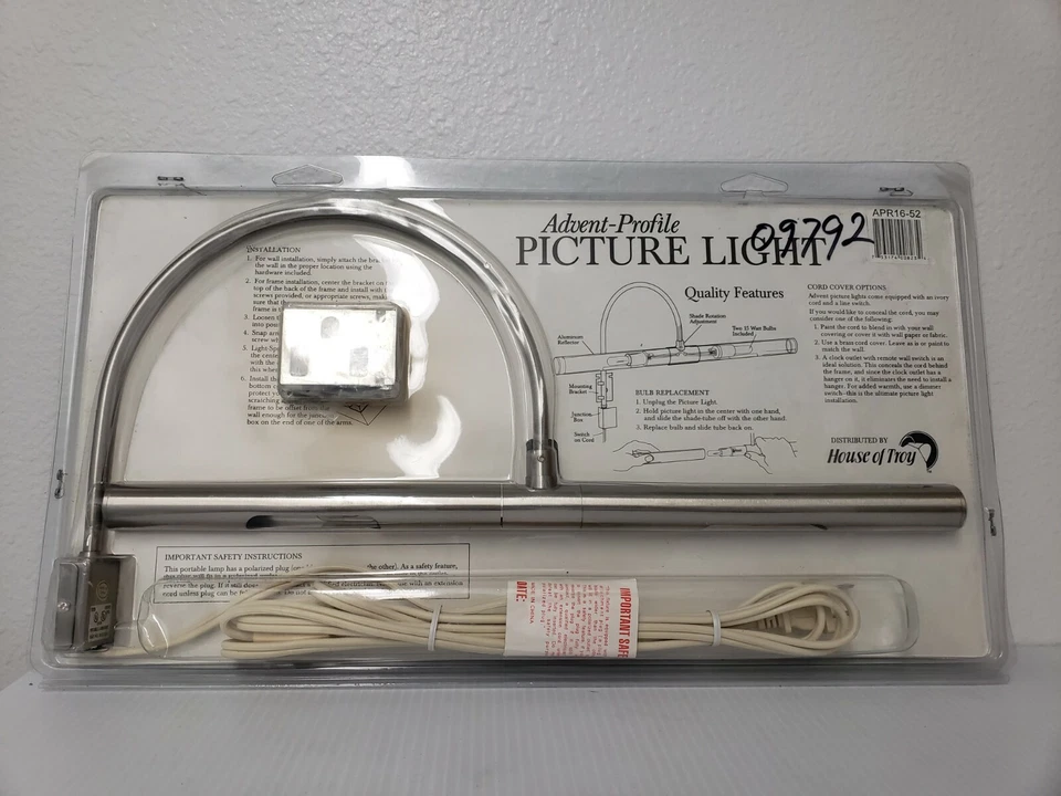 ADVIENTO - PERFIL 16" LATÓN PULIDO IMAGEN LUZ / ARTE LUZ. MODELO APR 16-61-6 Foto 3 de 3