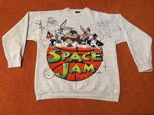 Vintage 1996 Looney Tunes Space Jam Sweatshirt Size L