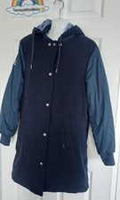 Women's Blue Uk 14 Coat