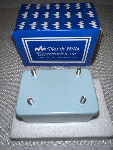 North Hills 1103 LA Wideband Transformer 1 Khz - 25Mhz 75 Ohm UNB New in Box - Picture 6 of 13