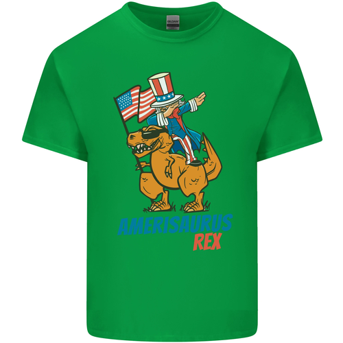 Camiseta Amerisaurus T-Rex Dabbing Tío Sam EE. UU. Niños Niños - Imagen 56 de 77