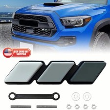Toyota Trd Racing Sport Tri-color Logo Grille Badge Nameplate Emblem Decorate