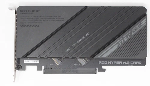 ASUS ROG HYPER M.2 PCI-Express 5.0 Adapter Karte PCIE NVME SSD (#26549)