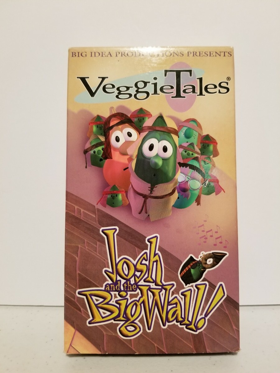 VeggieTales - Josh And The Big Wall (VHS, 1997) 45986021304| eBay