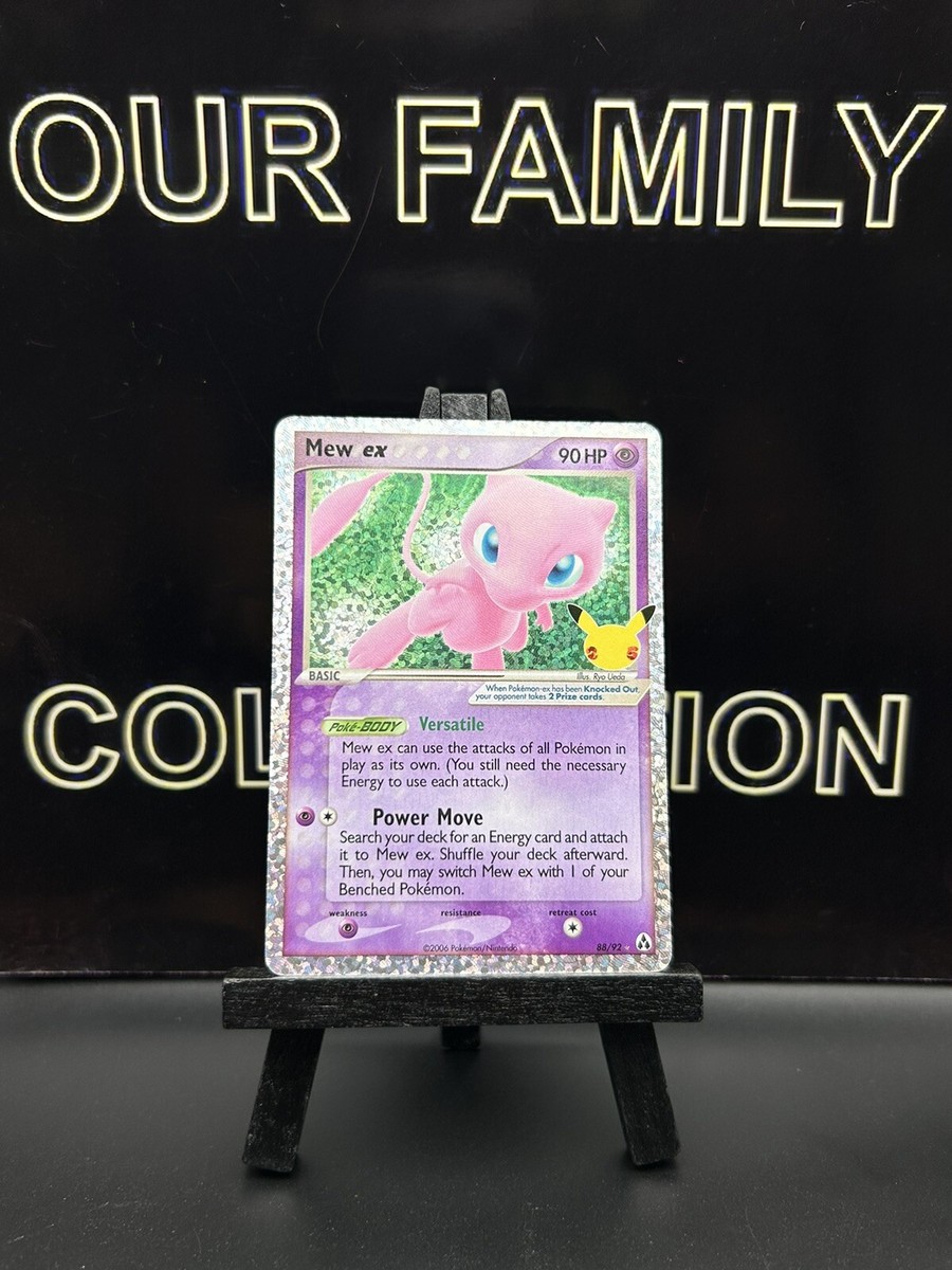 Pokemon Card - Mew EX Celebrations Classic Collection 88/92 Ultra