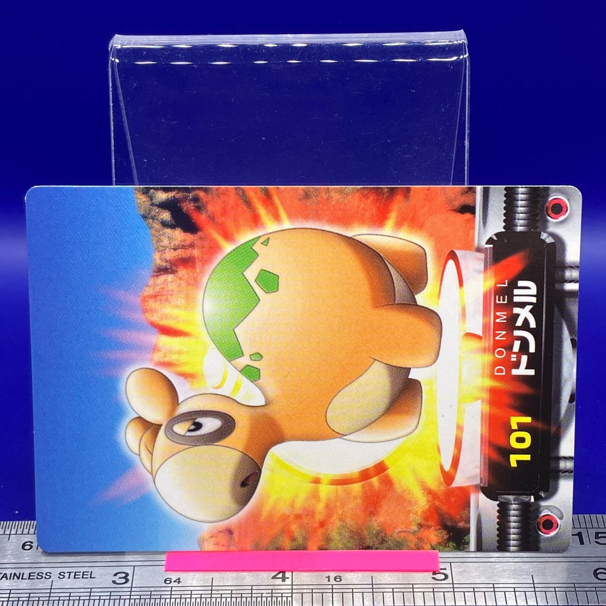 Numel Pokemon Carddass Zukan Card Vintage Anime Game TCG Japanese