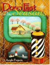 Down East Seasons Geri Tilley Acrylic Decorative Painting Patterns Book