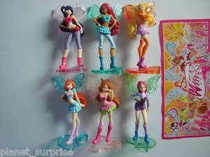 winx club kinder surprise