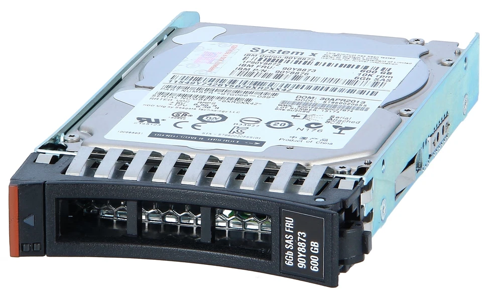 IBM - 49Y6177 - Lenovo - Festplatte - 600 GB - Hot-Swap - 2.5" SFF (6.4 cm SFF) - Bild 2 von 3