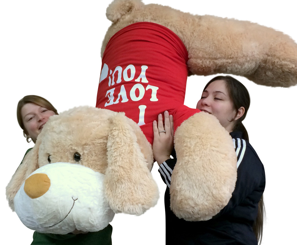 5 foot stuffed dog