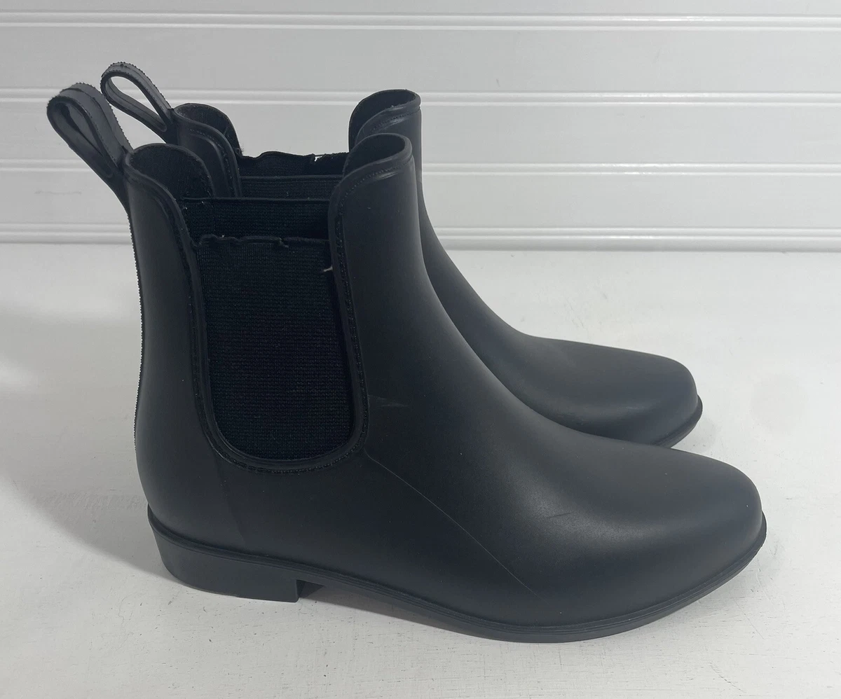 Black ankle top rain boots target