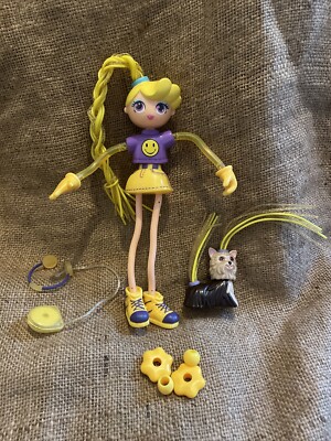 Vintage Betty Spaghetti Biegepuppe Original Mädchen Spielzeug Figur Spaghetty Hund Jake