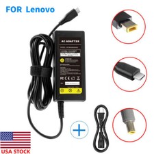 65W 45W USB-C A Laptop Computer Charger AC Adapter Power Supply For Lenovo IBM