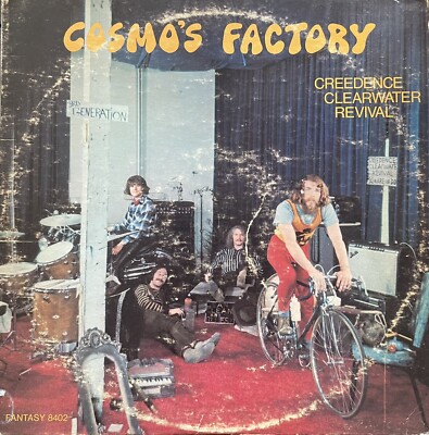 Cosmo's Factory CCR, 1970 First Press (LP=VG Cvr= Worn Original
