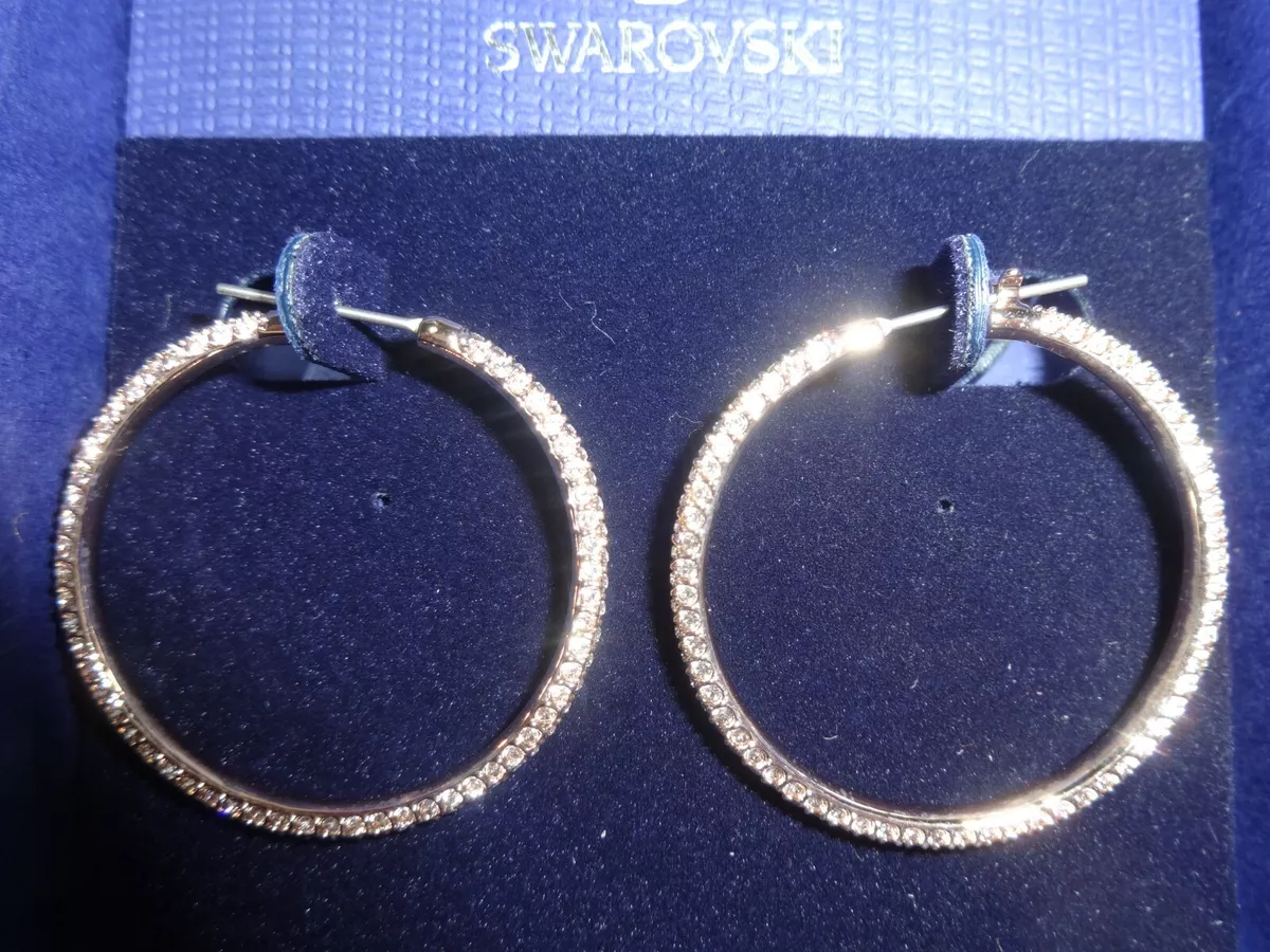 Swarovski crystal hoop earrings wholesale sale