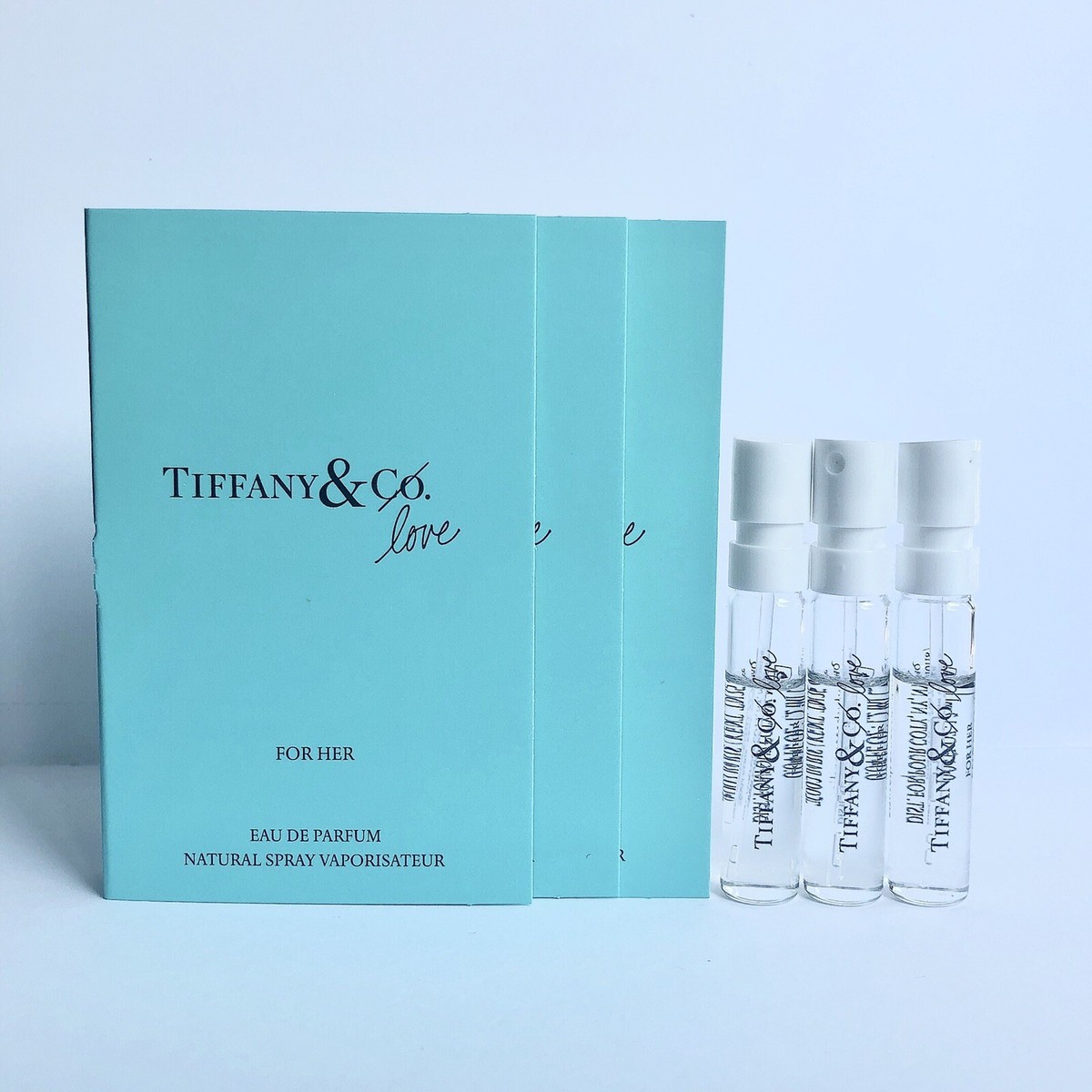 3 x Tiffany & Co. Tiffany & Love Eau de Parfum for Her EDP Spray